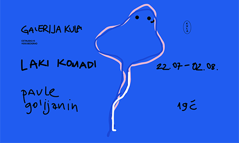 Laki komadi, izložba Pavla Golijanina