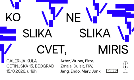 Ko slika cvet, ne slika miris – DUK festival
